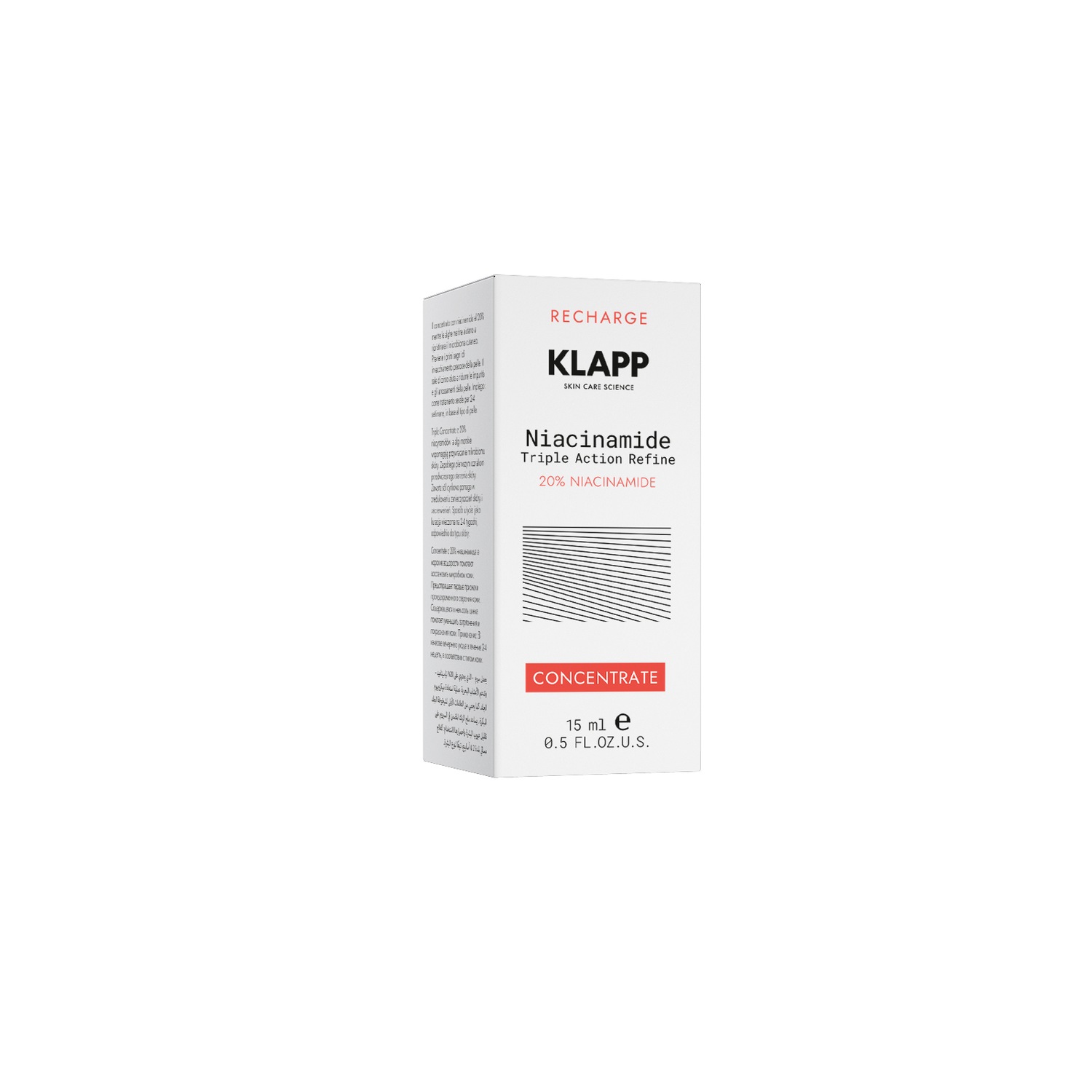 Сыворотка Klapp — Для лица niacinamide triple action refine concentrate , объем, 15 мл — фото 2