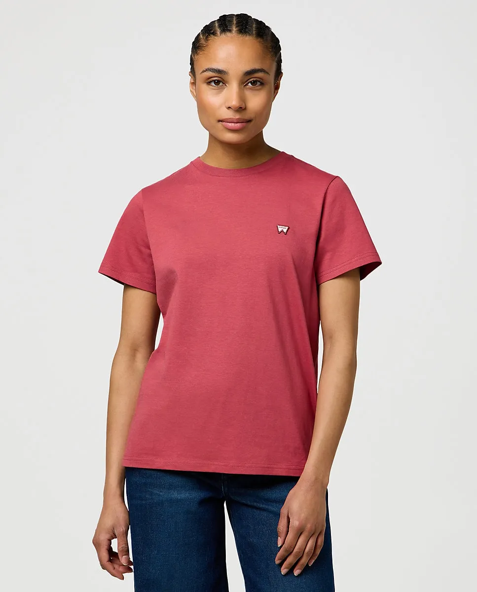 

Женская футболка с коротким рукавом Wrangler, красный