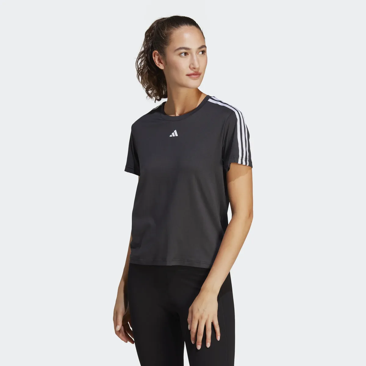 

Футболка adidas Performance "TR-ES 3S T", белый