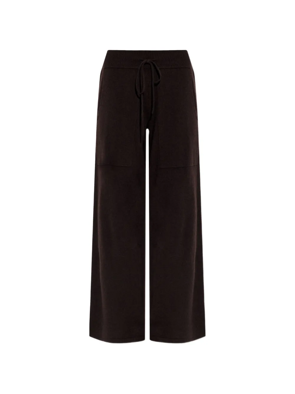 

Брюки с карманами и кулиской Lisa Yang, коричневый