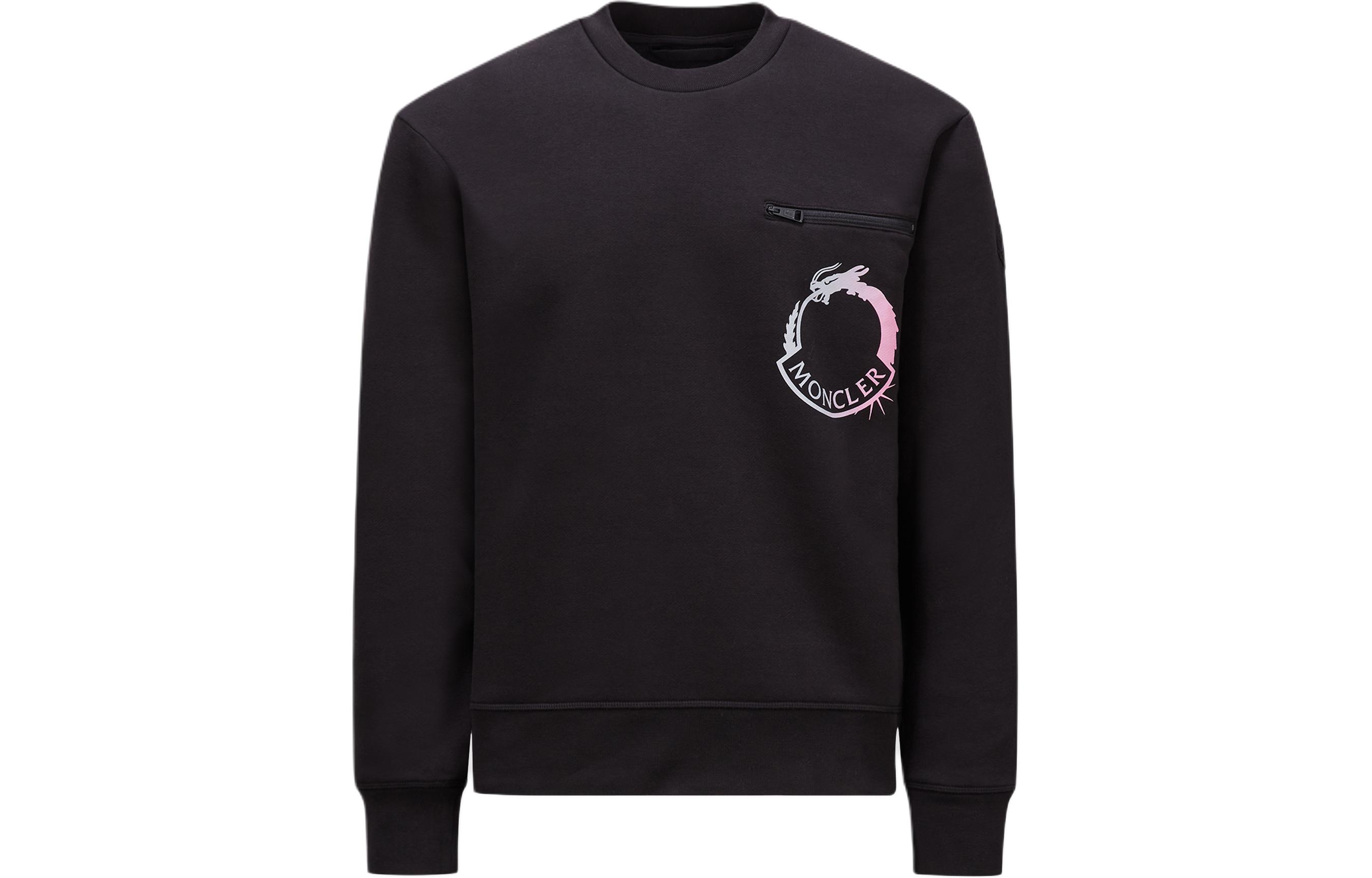 

Свитер с логотипом Moncler, черный