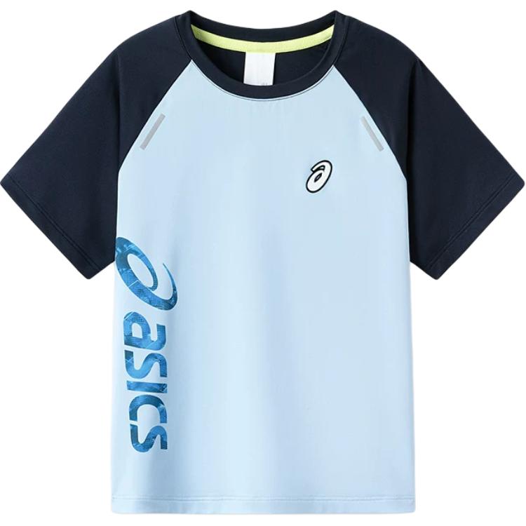 

Футболка для спортивных занятий для детей 3-7 лет ASICS, синий