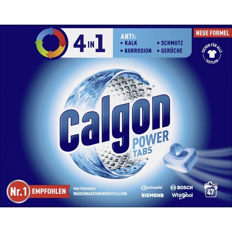 

Вкладки Power 4 в 1 47 WL Calgon, 47 WL