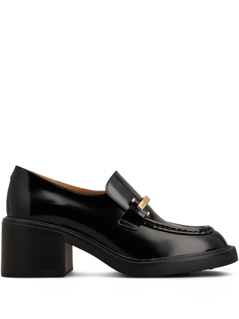 Лоферы на массивной подошве TOD'S, черный