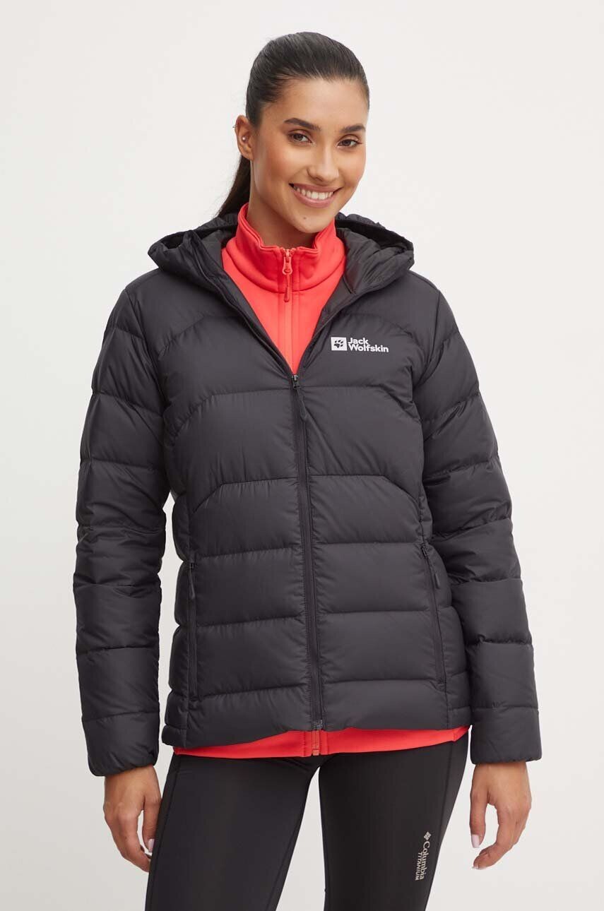 

Лыжная куртка Ather Down Jack Wolfskin, черный