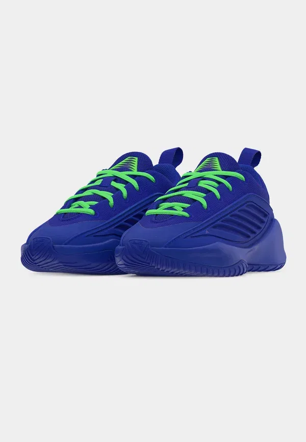 Кроссовки баскетбольные Adidas Performance Believe that 1, прозрачно-синий/кортовый зеленый — фото 3