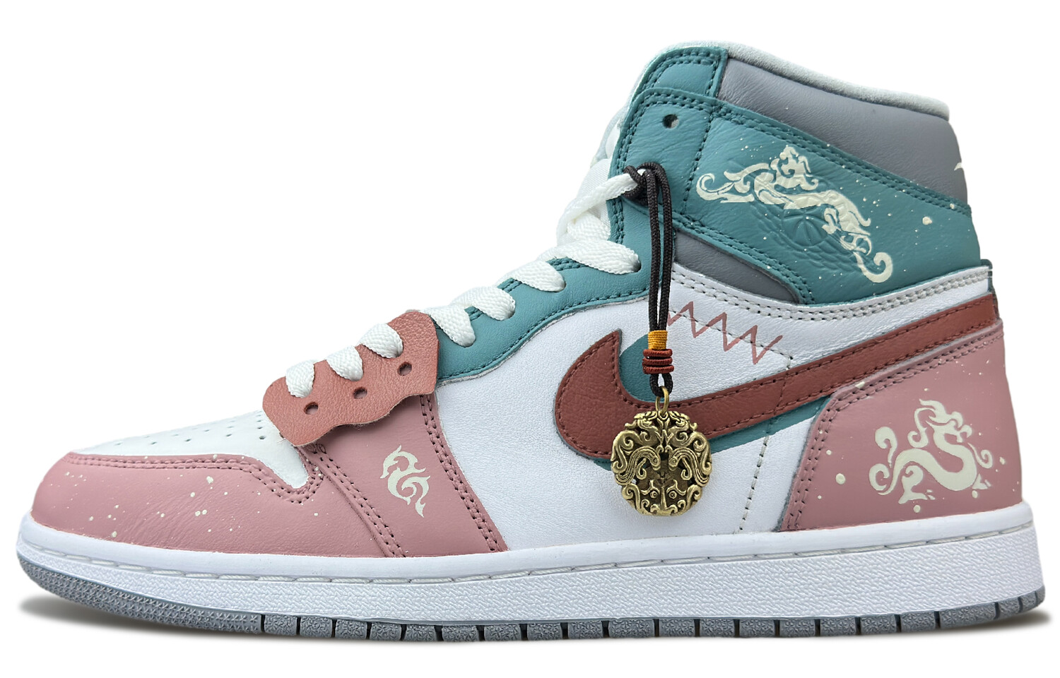 

Jordan Air Jordan 1 Vintage Баскетбольные кроссовки унисекс, Blush