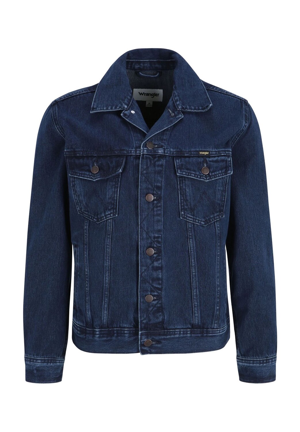 

Хлопковая джинсовая куртка для мужчин Wrangler, цвет 458 Medium Denim