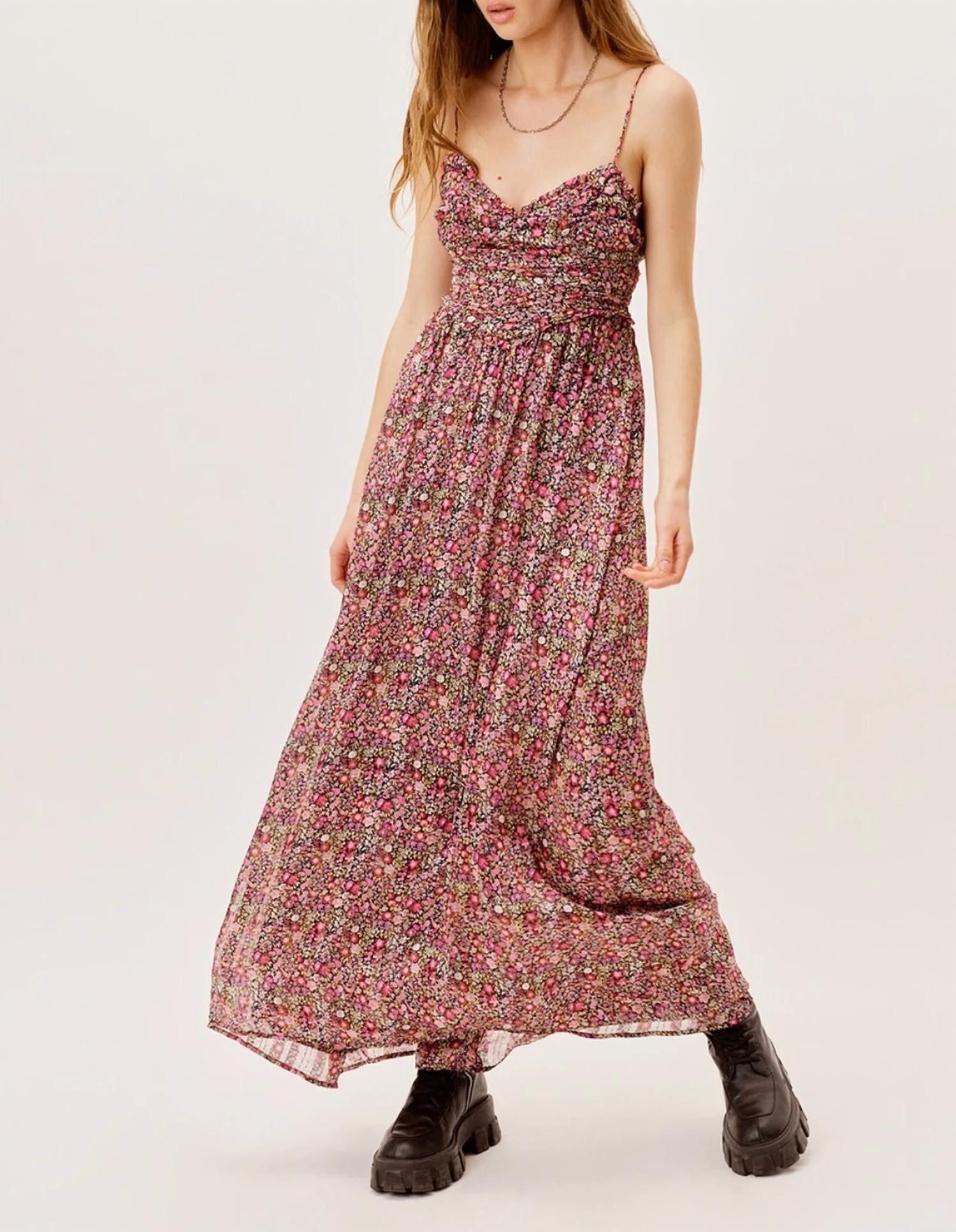 

Платье макси Joelle в цвете Multi for Love & Lemons
