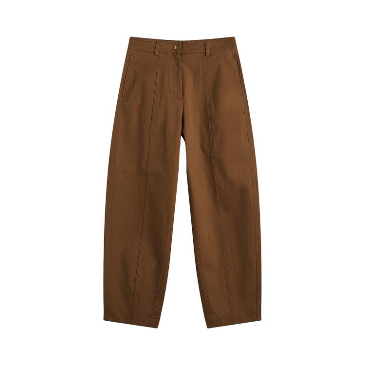 

Брюки Moncler High Waisted Trousers, Brown