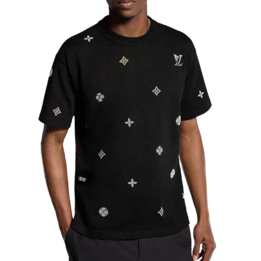 Футболка Monogram SS26 мужская LOUIS VUITTON, Black — фото 3