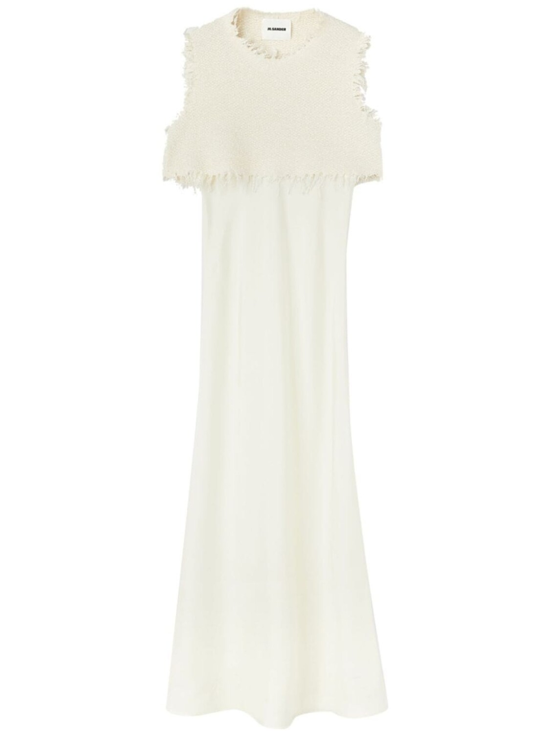

Jil Sander многослойное платье, белый