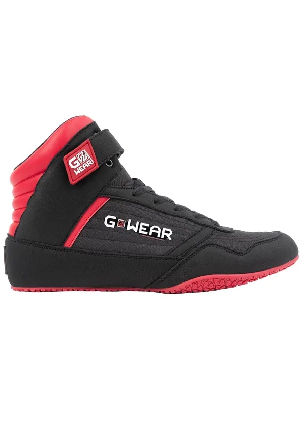 Кроссовки высокие Gorilla Wear High Top Trainers, светло-красный