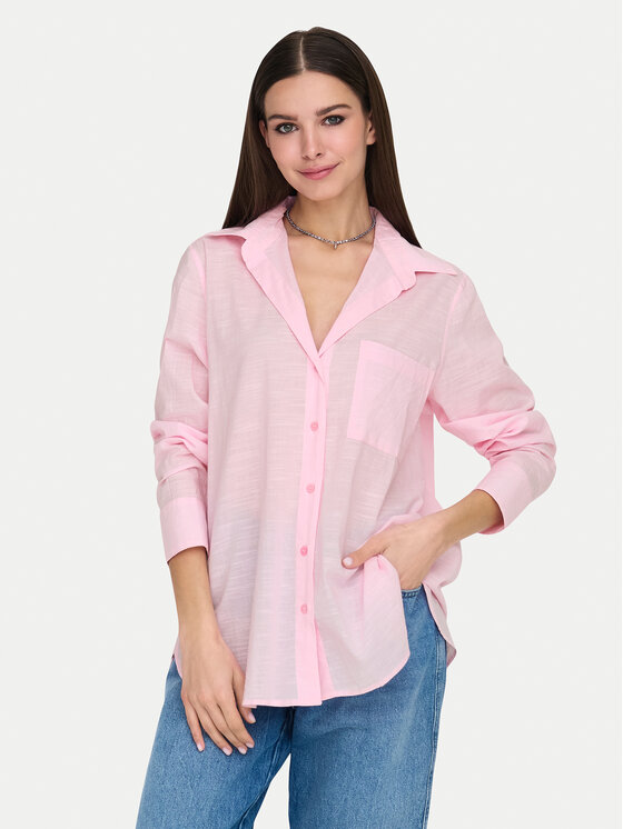 

Рубашка обычного кроя Salina 15335255 Only, розовый