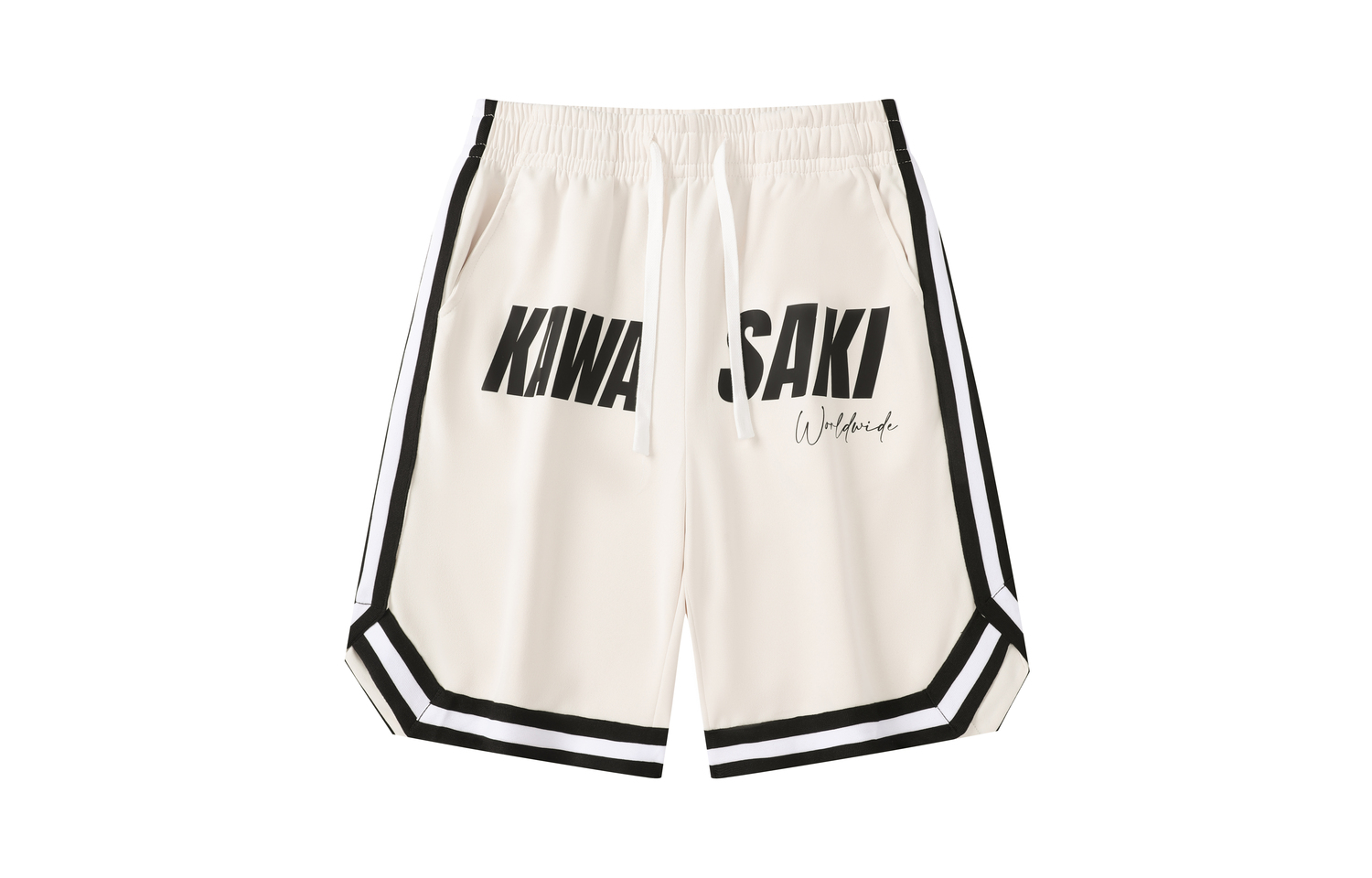 

Повседневные шорты унисекс Kawasaki, Apricot/Apricot