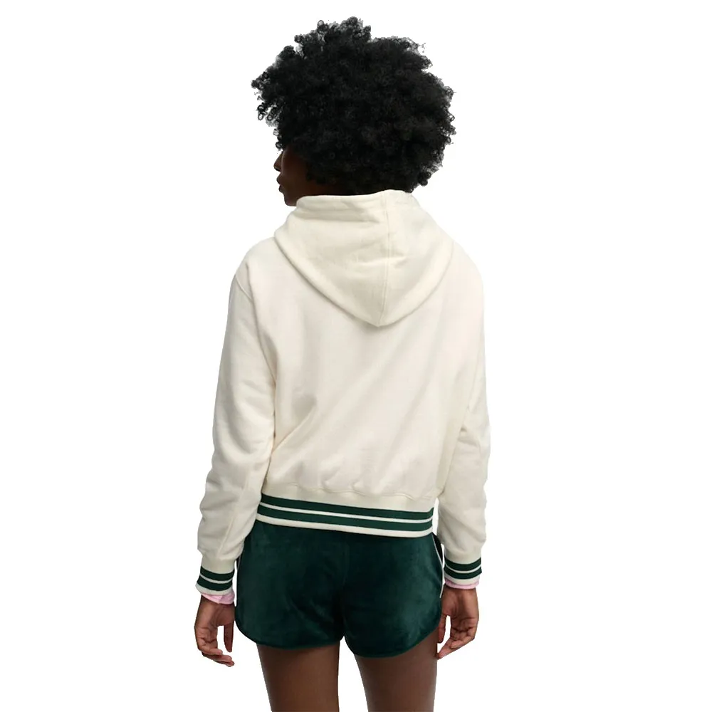 Толстовка Superdry Country Club Varsity, бежевый — фото 2