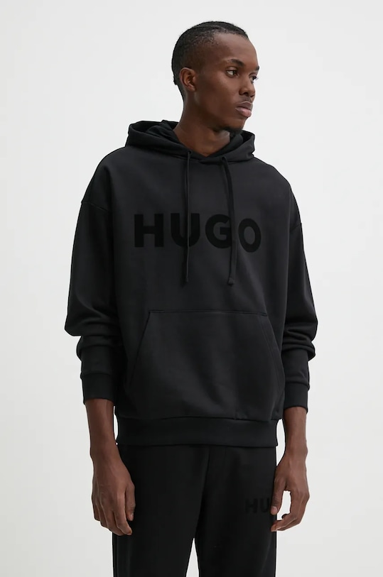 

Хлопковая толстовка Hugo, черный