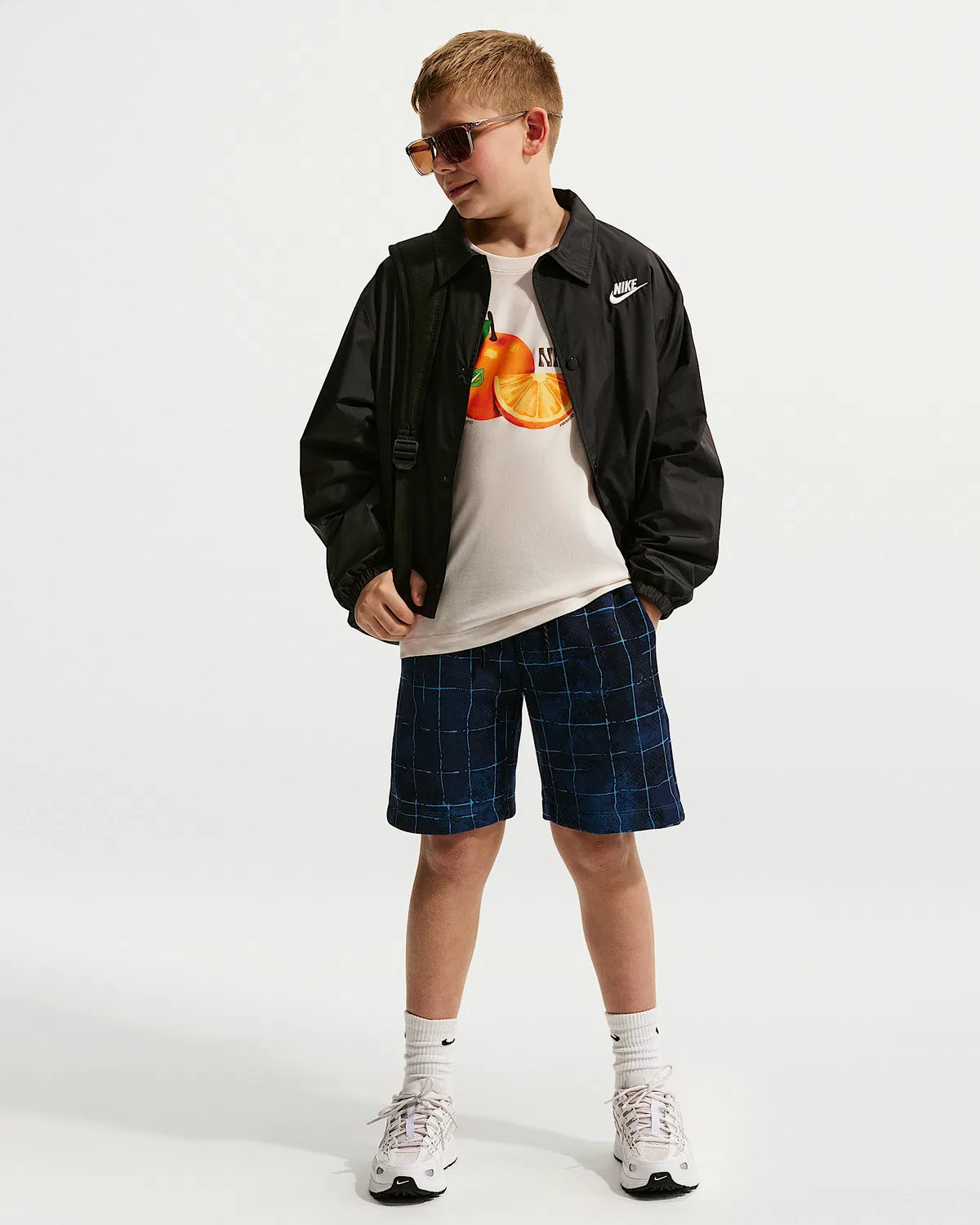 Детская футболка Nike Sportswear, Phantom — фото 4