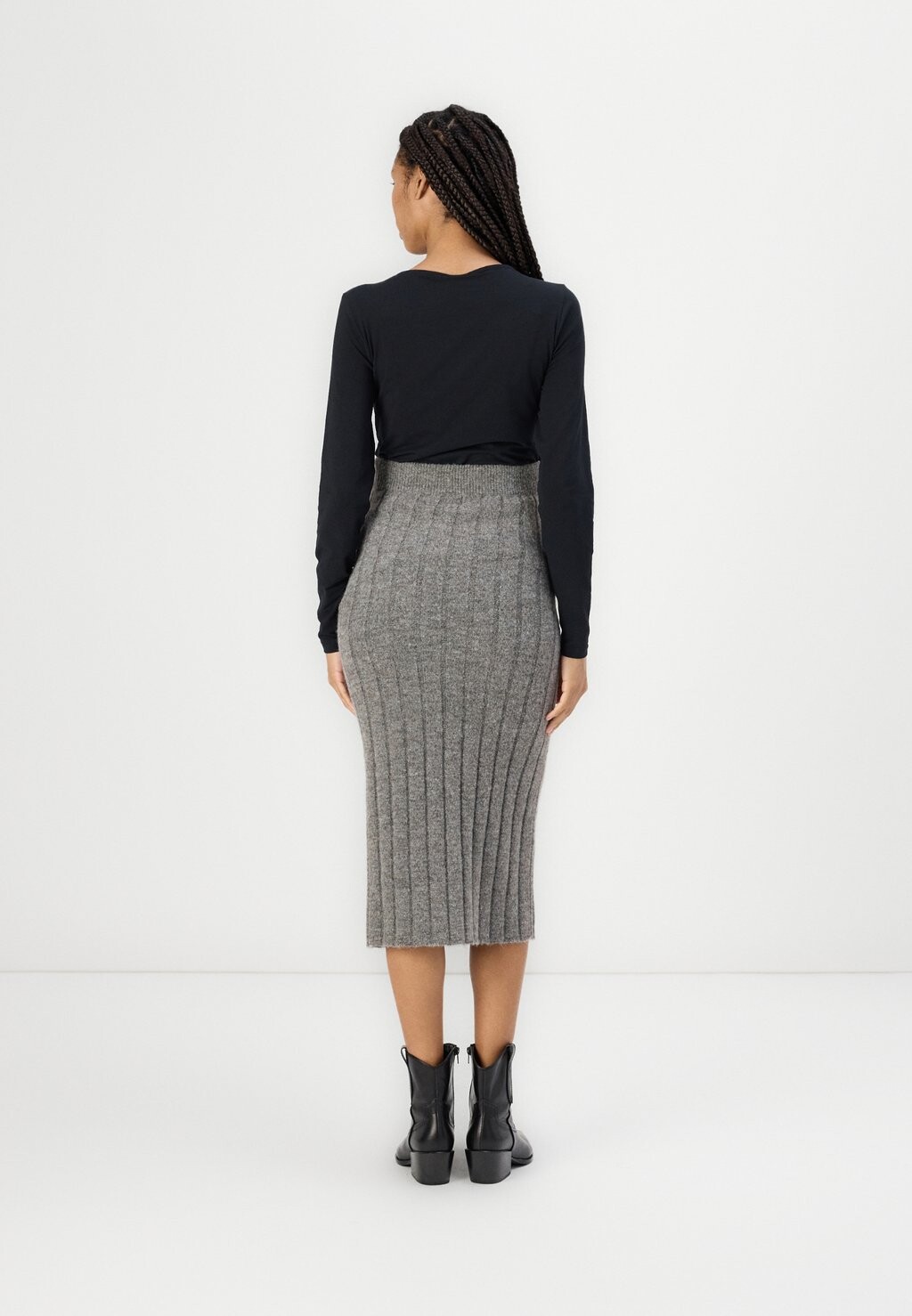 

Юбка-карандаш VMMWILLA SKIRT Vero Moda Maternity, серый