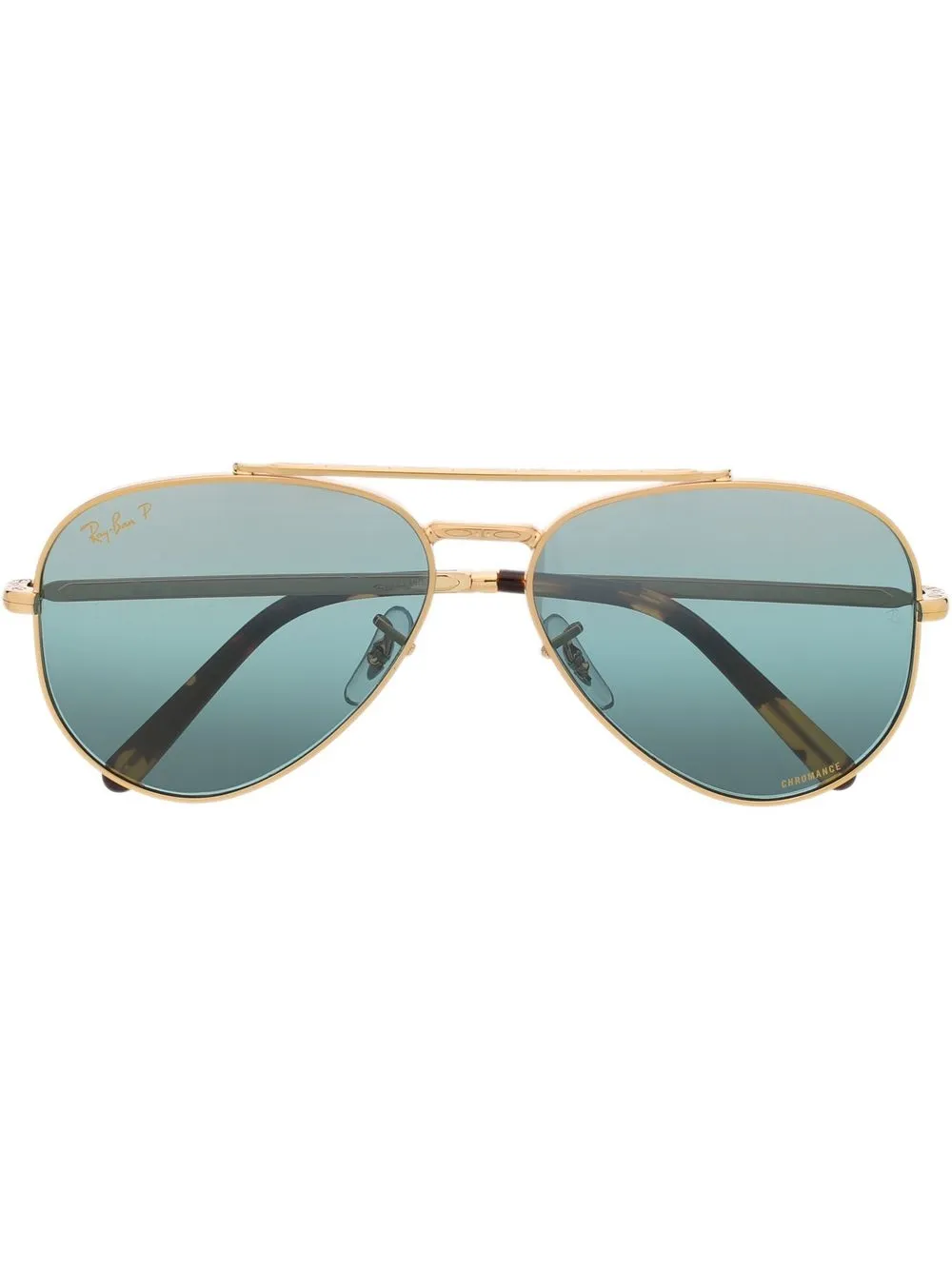 

Солнцезащитные очки-авиаторы Ray-Ban, золотой