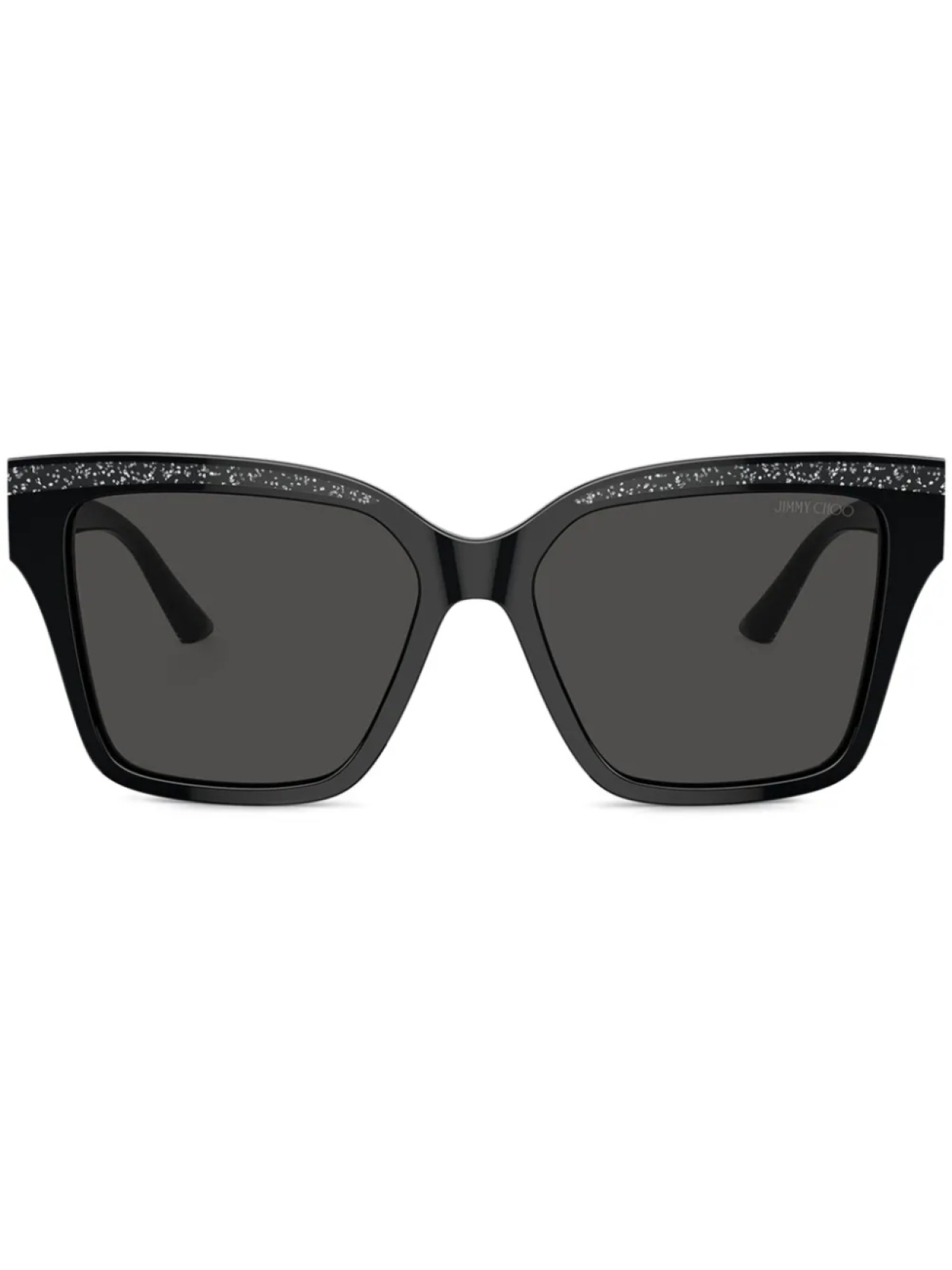 

Jimmy Choo Eyewear солнцезащитные очки в квадратной оправе, черный