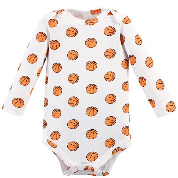 Боди для мальчика из хлопка с длинным рукавом 5 шт Hudson Baby — фото 4