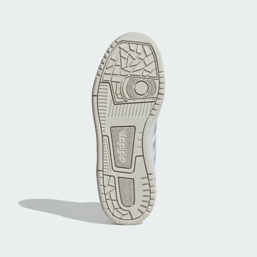 Детские кроссовки Adidas Break Start Mid Top (унисекс), белый/серый — фото 3