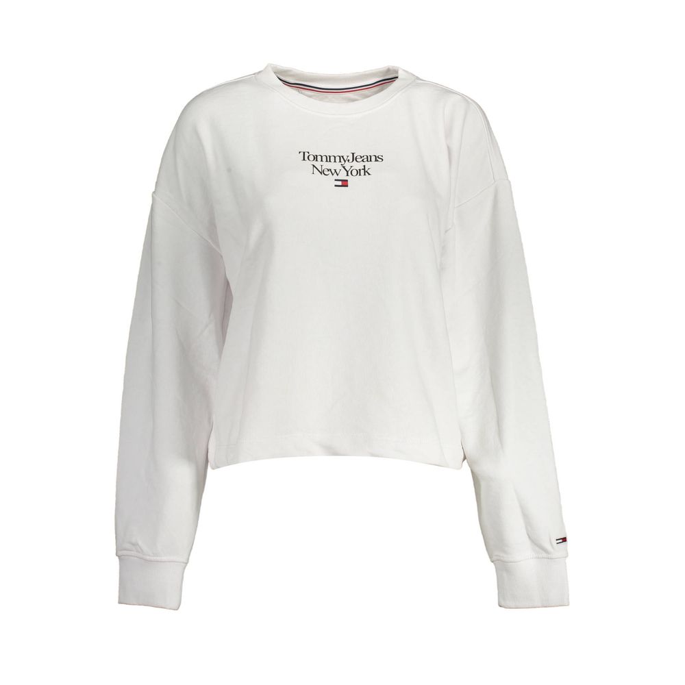

Белая хлопковая толстовка Tommy Hilfiger, White