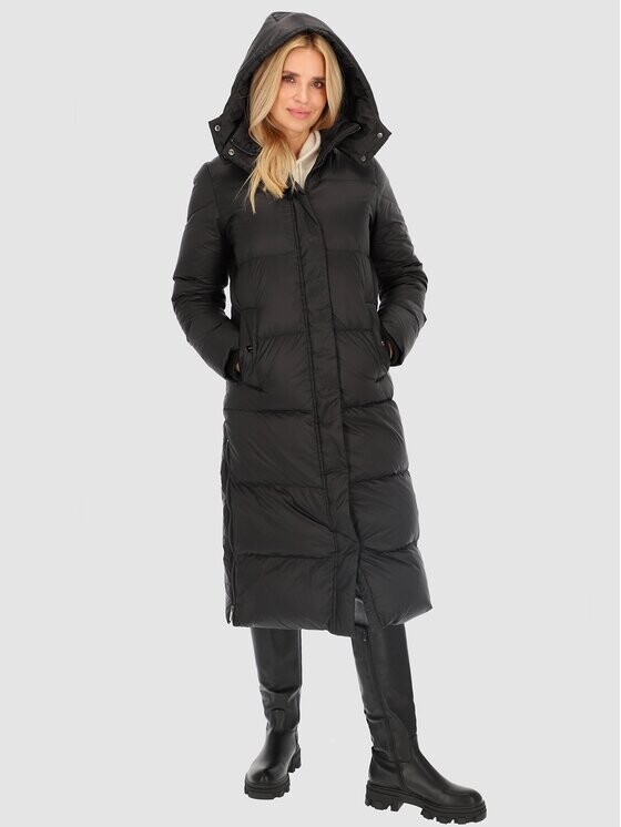 

Пуховик regular fit Perso, черный