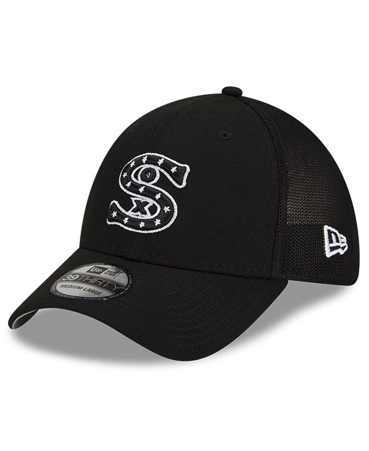 

Мужская черная кепка Chicago White Sox 2022 Batting Practice 39THIRTY Flex Hat New Era