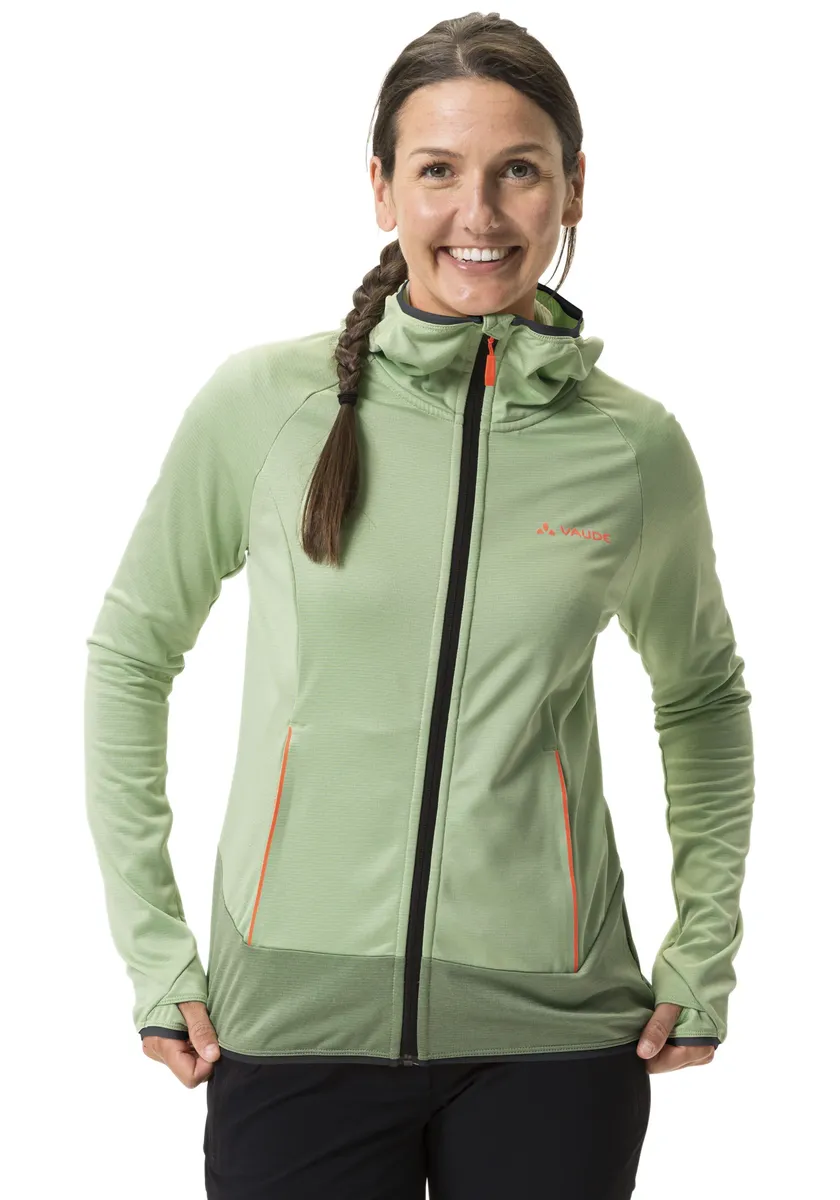 

Флисовая куртка VAUDE "WOMEN'S TEKOA FLEECE JACKET II" (1 шт.), с капюшоном, цвет Aloe Vera