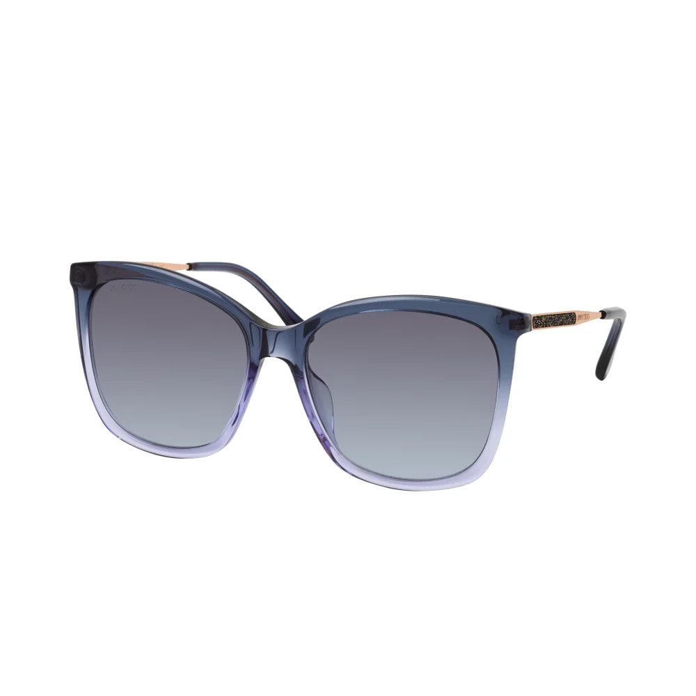 

Солнцезащитные очки из фиолетового металла Jimmy Choo Eyewear