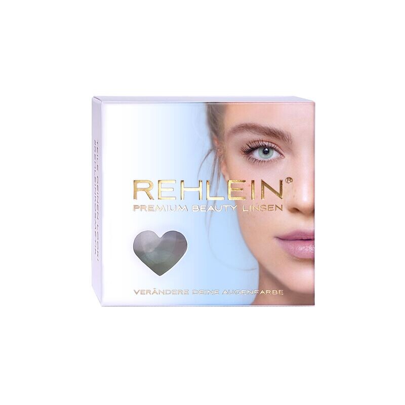 

Косметические линзы БИРЮЗОВЫЕ СИНИЕ REHLEIN, 2 шт.