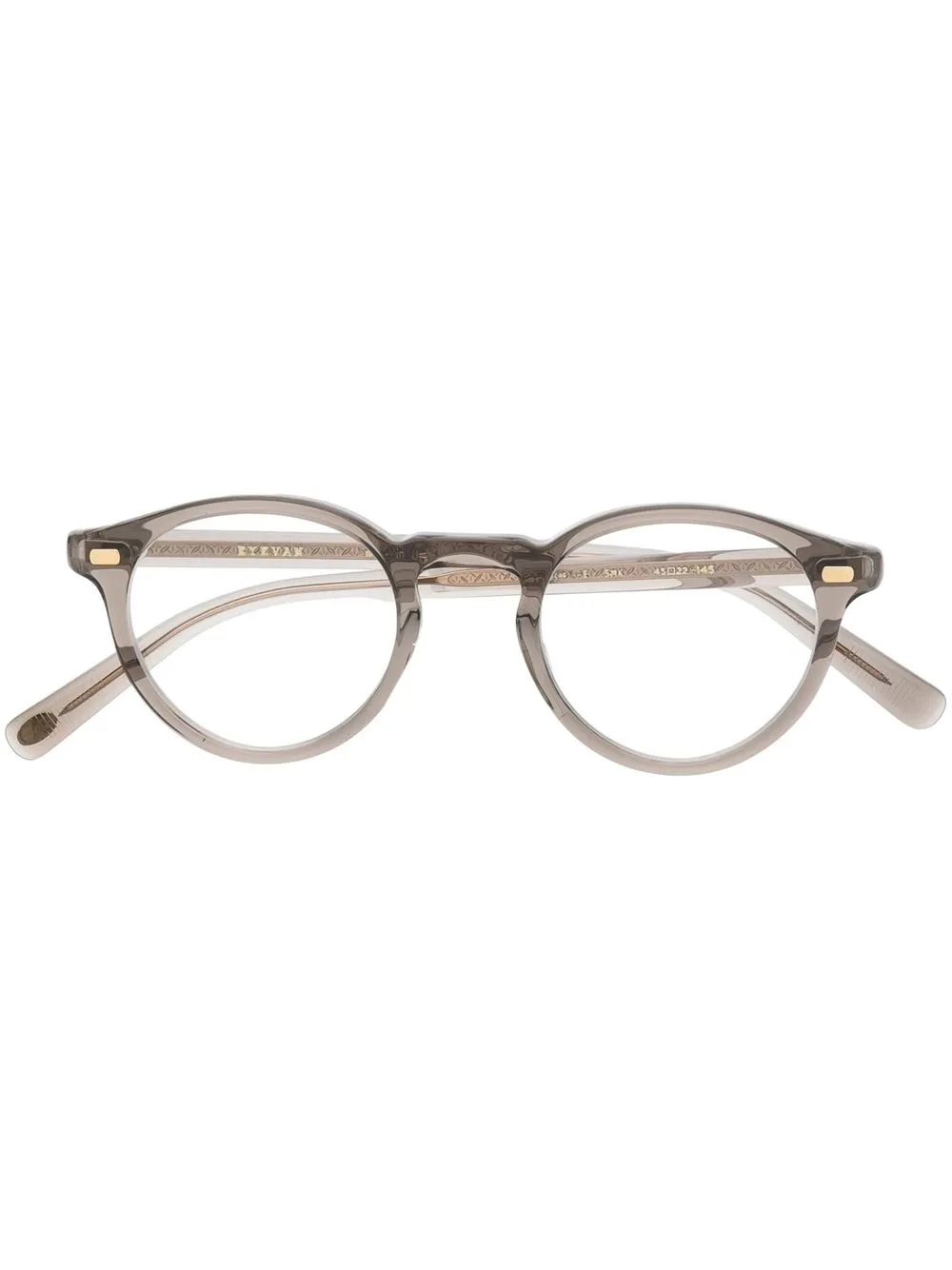 

Солнцезащитные очки в круглой оправе Eyevan7285, коричневый