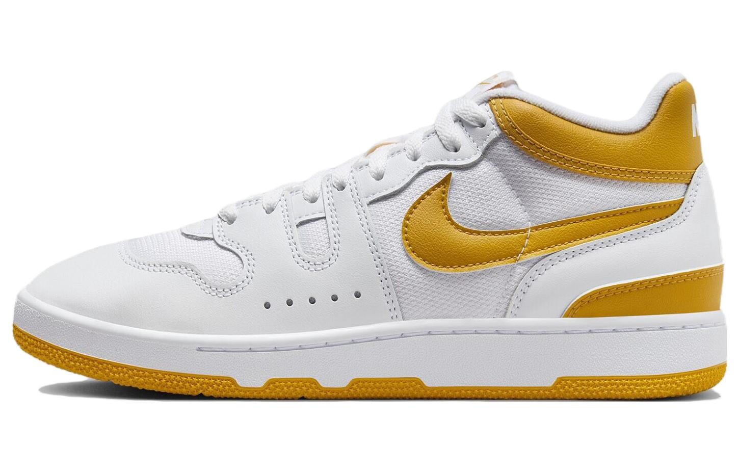 

Мужские кроссовки для скейтбординга Nike Mac Attack, White/Yellow