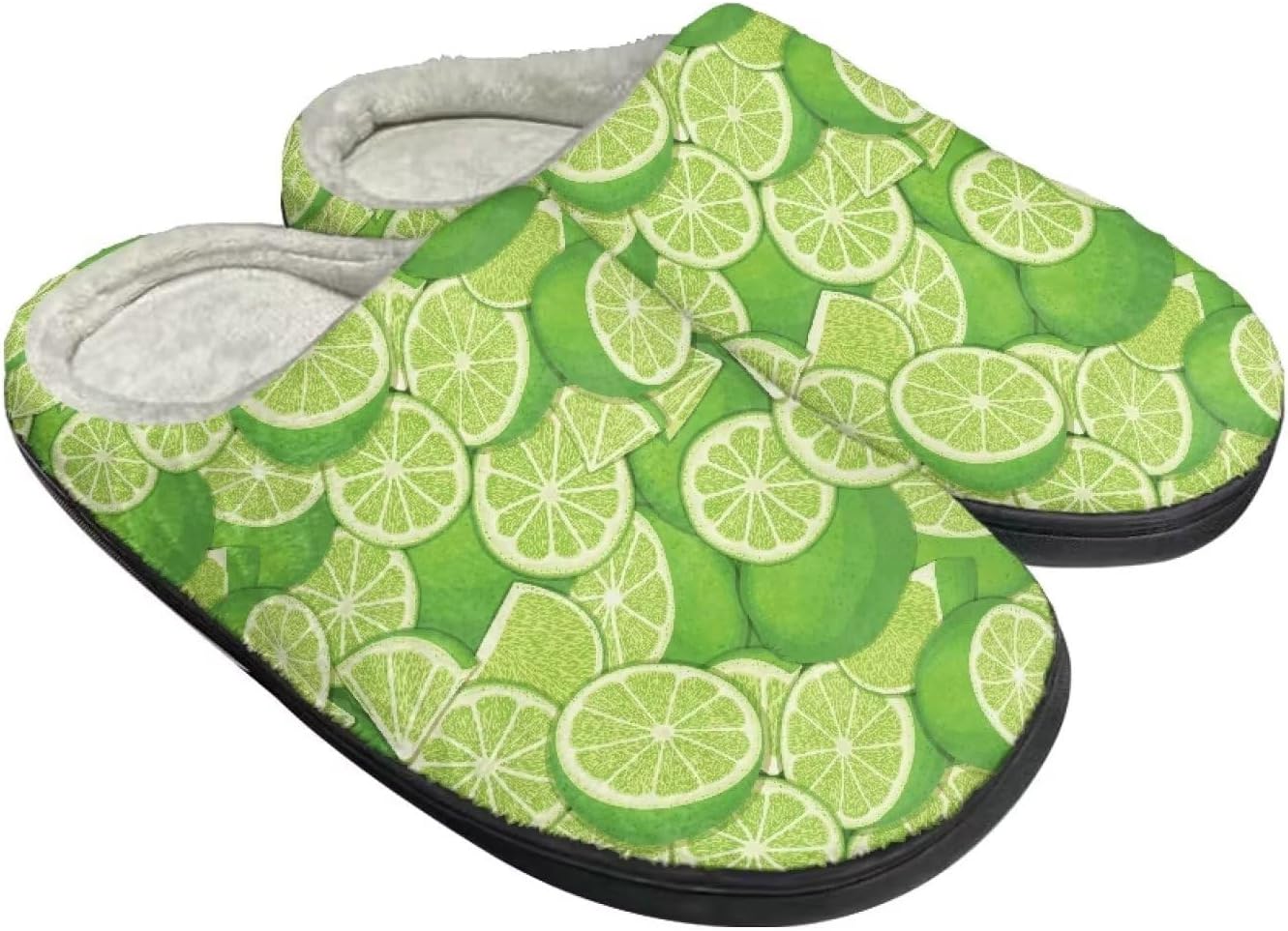 

Унисекс тапочки Howilath из фланели, модные домашние тапочки с теплым и дышащим флисом, размеры-2XL, зеленый