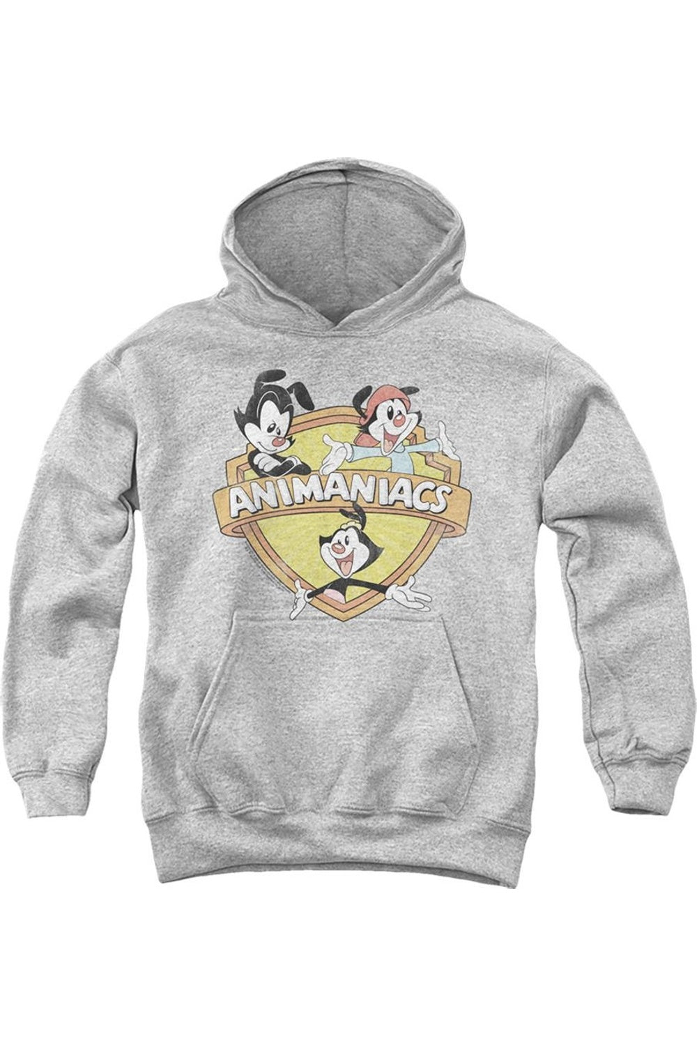 

Толстовка с капюшоном Animaniacs для детей с принтом Gildan, Athletic Heather