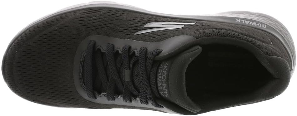 Мужские слипоны Skechers Respected - LoletoMoc с эластичной шнуровкой, черный — фото 3
