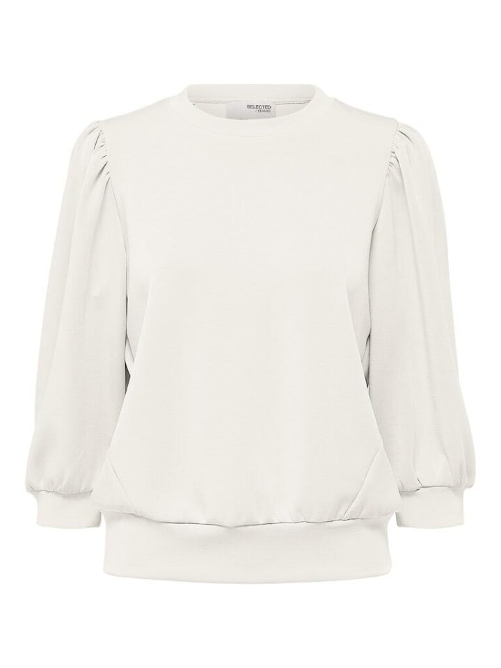 

Толстовка Selected Sweatshirt, цвет Snow White