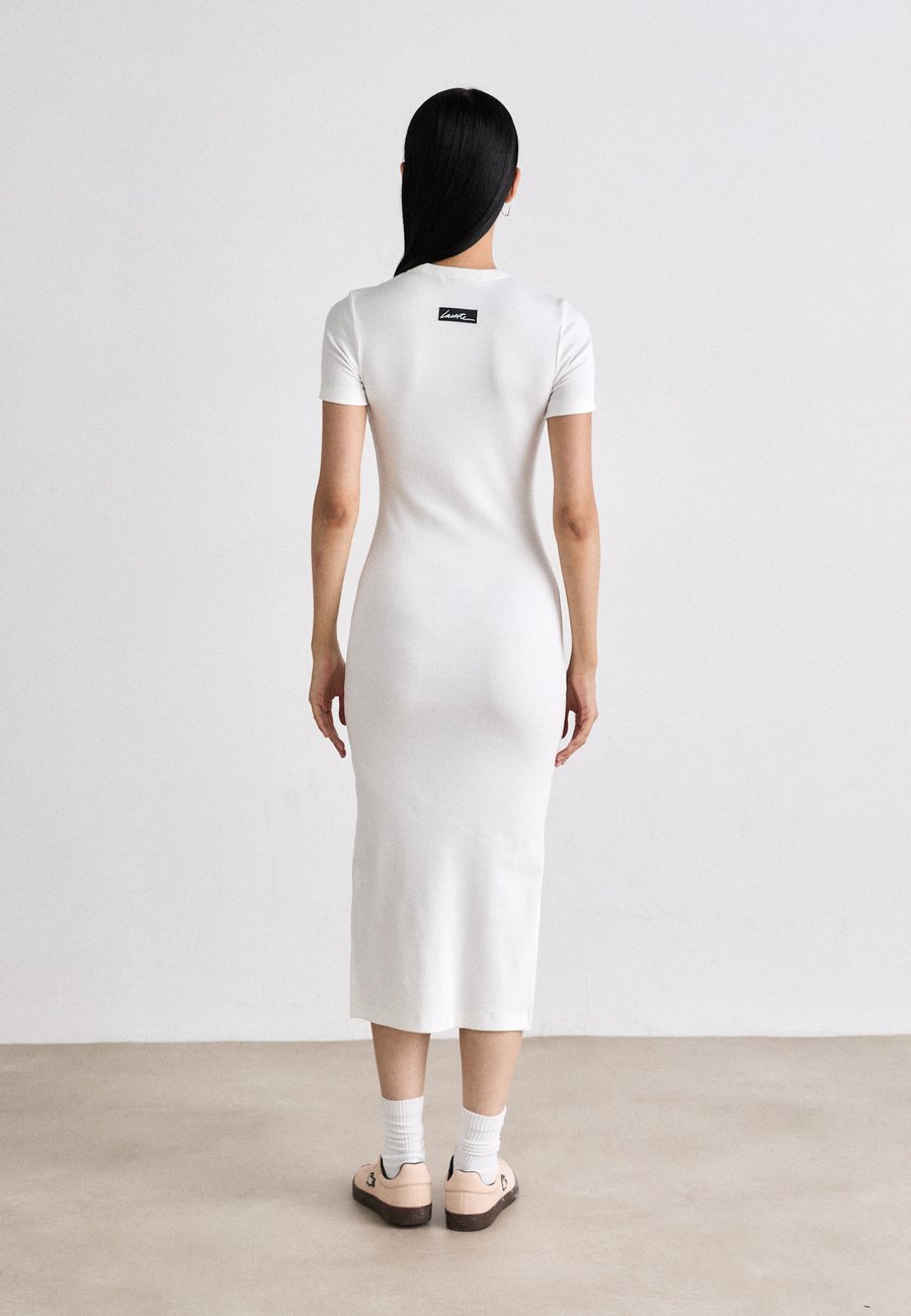 Платье Lacoste Shift dress, Молочный — фото 3
