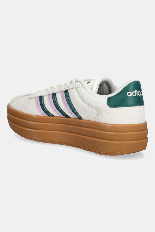Кроссовки VL Court Bold Adidas, бежевый — фото 3