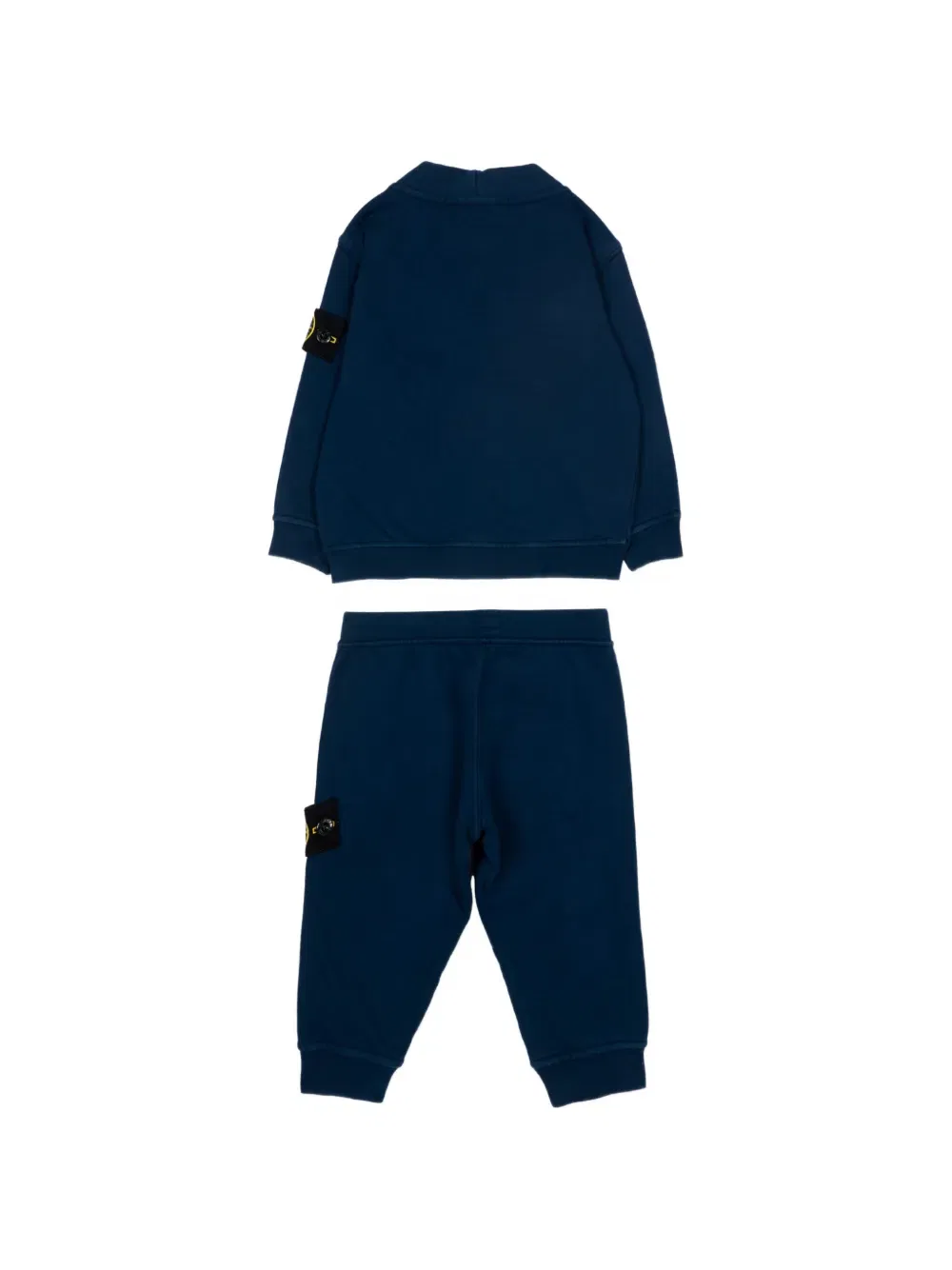 Спортивный костюм Compass-badge (комплект из трех штук) Stone Island Junior, синий — фото 3
