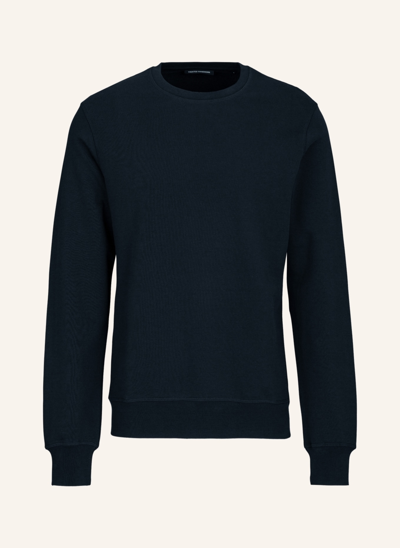 

Толстовка с круглым вырезом и рукавом 1/1 Trusted Handwork, синий