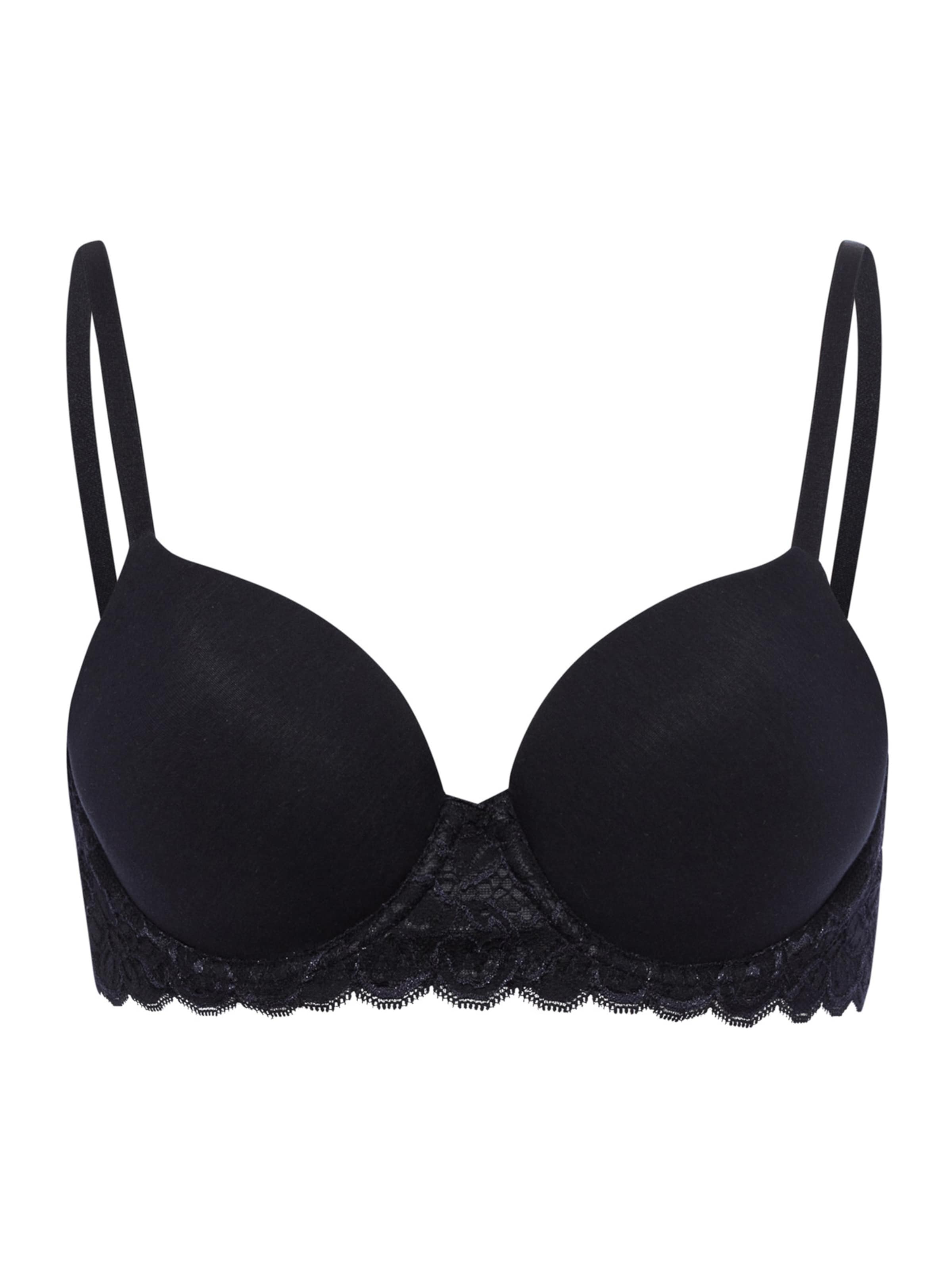 

Hanro Бюстгальтер балконет 'Moments' в черном цвете