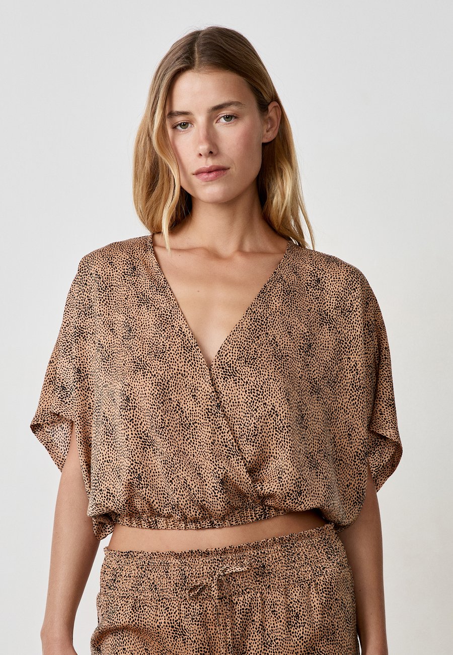 

Пижамный топ Etam FELICA, Animal Print/Mottled Brown