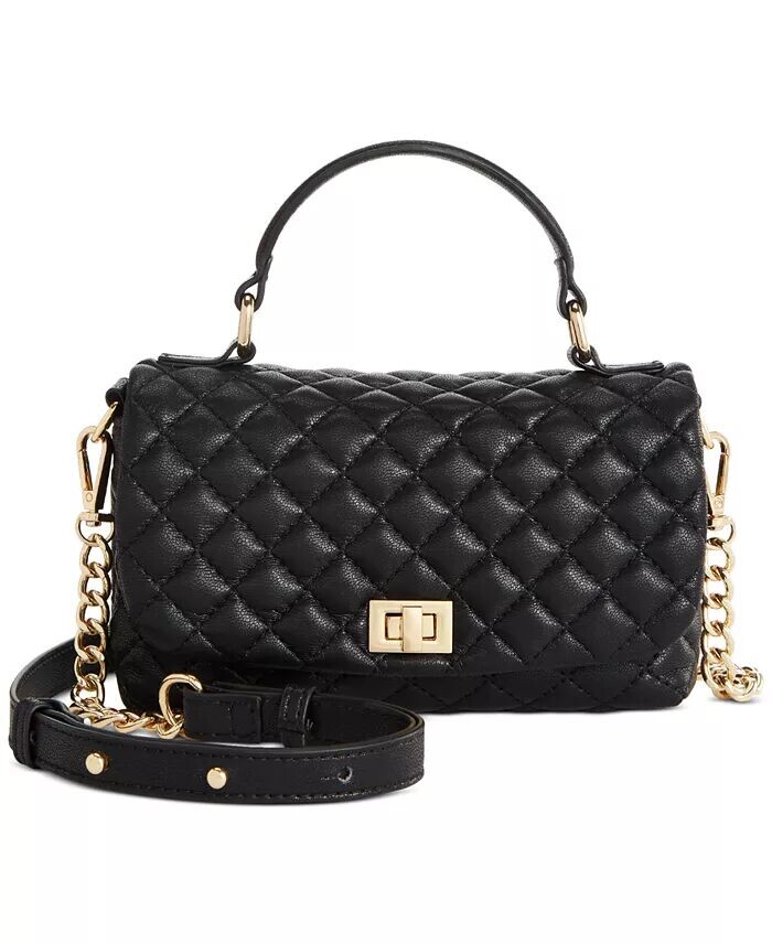 

Сумка Tollann Quilted Mini Crossbody I.N.C. International Concepts, черный