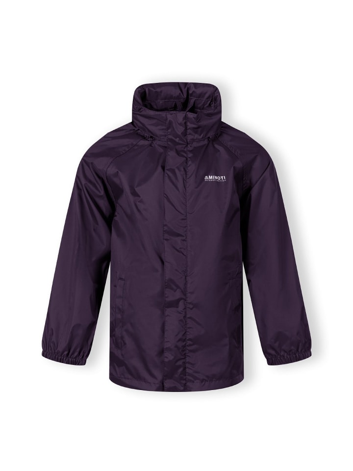Комплект из 2 предметов: куртка-дождевик 27KMJACKET1 фиолетового цвета Minoti — фото 3