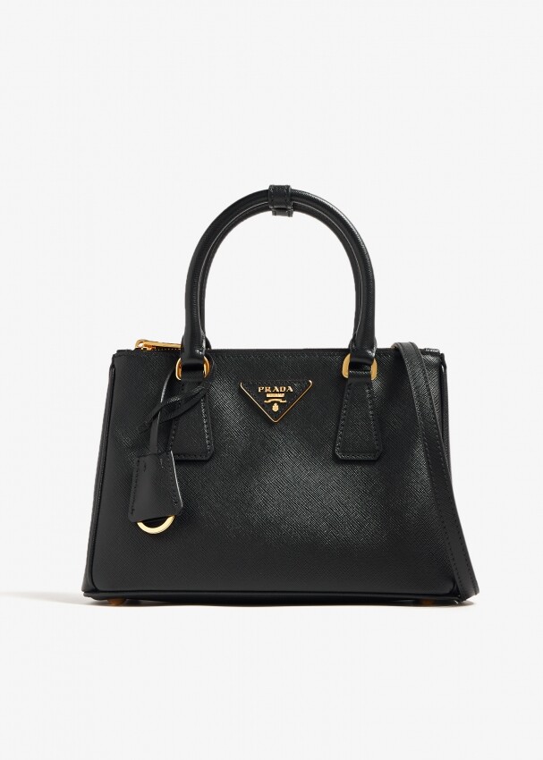 

Сумка Prada Galleria Small Leather, черный