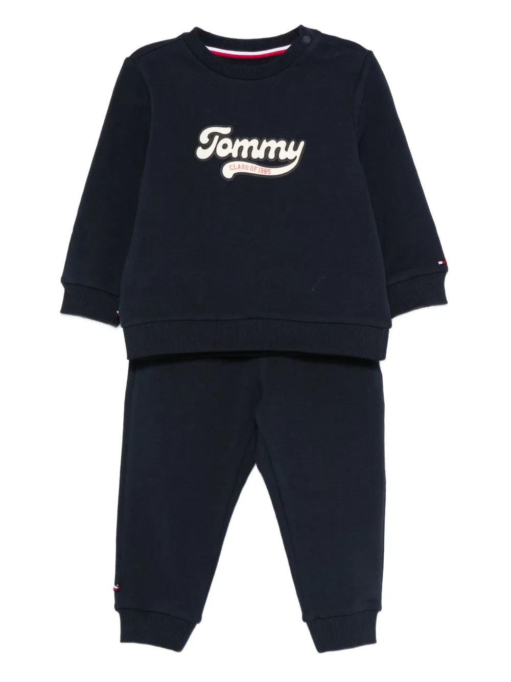 

Спортивный костюм с флокированным логотипом Tommy Hilfiger Junior, синий