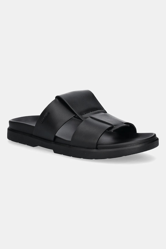 

Шлепанцы LUG SANDAL DOUBLE T LTH Calvin Klein, черный